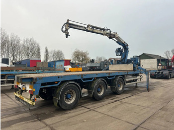 Semi-remorque plateau Floor MET HIAB R165-F2, LAATSTE 2 ASSEN GESTUURD: photos 2