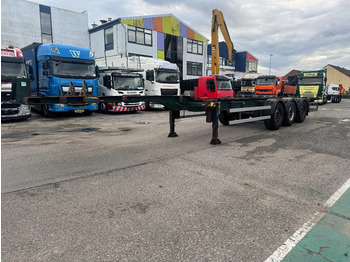 Semi-remorque porte-conteneur/ Caisse mobile PACTON