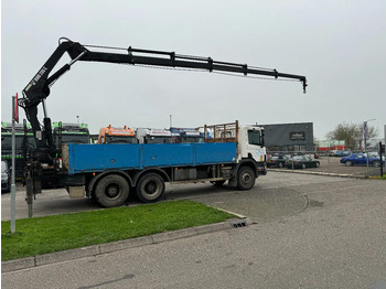 Camion plateau, Camion grue Scania P124-360 6X4 EURO 2 HIAB 200 C-5 ALL 2000: photos 3