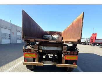 Semi-remorque porte-conteneur/ Caisse mobile Pacton Containerchassis w. Steelbox / Stahlcontainer: photos 4