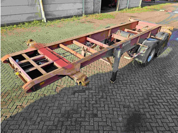 Semi-remorque porte-conteneur/ Caisse mobile