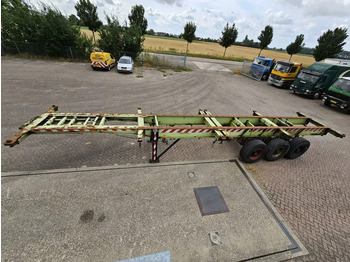 Semi-remorque porte-conteneur/ Caisse mobile Fruehauf Steelspring - Drumbrakes: photos 2 Semi-remorque porte-conteneur/ Caisse mobile Fruehauf Steelspring - Drumbrakes: photos 2