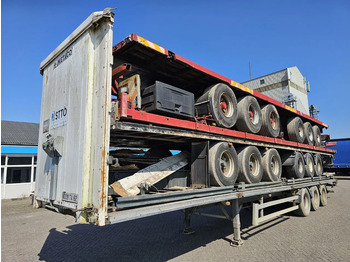 Semi-remorque plateau METACO