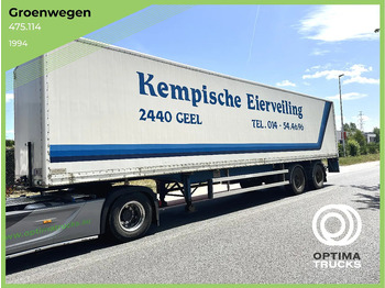 Semi-remorque fourgon GROENEWEGEN