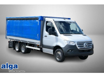 Utilitaire plateau baché MERCEDES-BENZ Sprinter 519