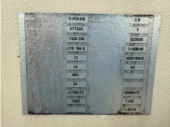 Groupe électrogène Perkins 1103A-33G 33 kVA Silent generatorset as New ! 231 hours !: photos 3