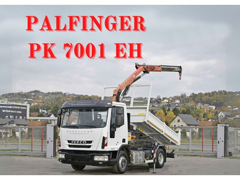 Camion grue IVECO EuroCargo 100E