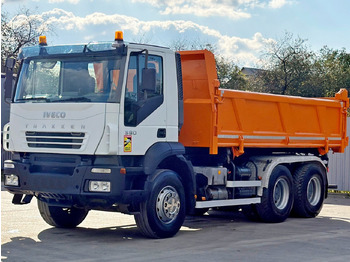 Camion benne, Camion grue Iveco TRAKKER 380 * Kipper 5,25 m + BORDMATIC / 6x4: photos 5