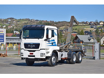 Camion ampliroll MAN TGS 33.540 Abrollkipper *6x4* Top Zustand!: photos 2