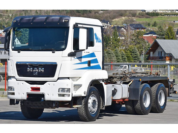 Camion ampliroll MAN TGS 33.540 Abrollkipper *6x4* Top Zustand!: photos 4