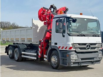 Camion ampliroll Mercedes-Benz ACTROS 2536 * Abrollkipper  + EPSILON Q150Z82: photos 5 Camion ampliroll Mercedes-Benz ACTROS 2536 * Abrollkipper  + EPSILON Q150Z82: photos 5