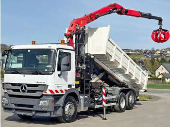 Camion ampliroll Mercedes-Benz ACTROS 2536 * Abrollkipper  + EPSILON Q150Z82: photos 4 Camion ampliroll Mercedes-Benz ACTROS 2536 * Abrollkipper  + EPSILON Q150Z82: photos 4