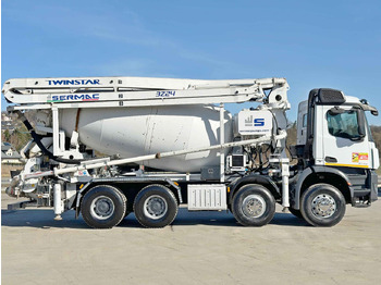 Camion malaxeur pompe neuf Mercedes-Benz AROCS 3743 * Betonpumpe + FUNK * 8x4 * TOP: photos 3 Camion malaxeur pompe neuf Mercedes-Benz AROCS 3743 * Betonpumpe + FUNK * 8x4 * TOP: photos 3