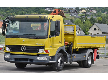 Camion grue, Camion benne Mercedes-Benz ATEGO 818 * KIPPER 4,05m + PK 6501A * TOP Mercedes-Benz ATEGO 818 * KIPPER 4,05m + PK 6501A * TOP: photos 4
