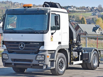 Tracteur routier Mercedes-Benz ACTROS 1844 * Sattelzugmaschine *HIAB 330-5/FUNK: photos 3