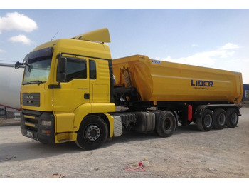 Semi-remorque benne neuf LIDER 2024 NEW READY IN STOCKS DIRECTLY FROM MANUFACTURER COMPANY AVAILABLE: photos 4