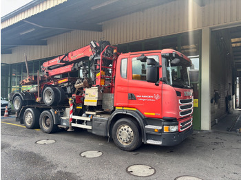 Camion grumier SCANIA G 490