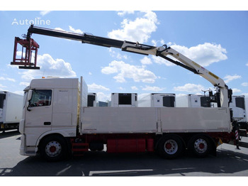 Camion plateau, Camion grue DAF XF 460: photos 4