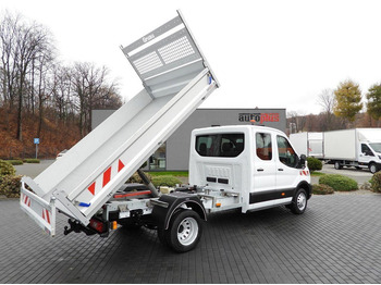 Utilitaire benne, Utilitaire double cabine Ford TRANSIT WYWROTKA PODWÓJNA KABINA DOKA 6 MIEJSC TEMPOMAT LEDY BLI: photos 3