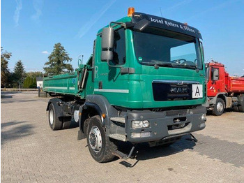 Camion benne MAN TGM 18.290 4X4 MEILLER KIPPER: photos 4