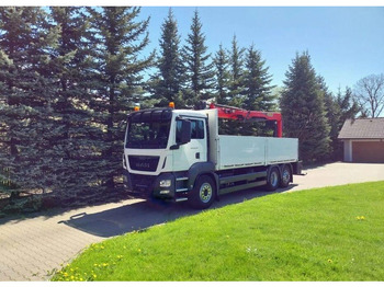 Camion plateau MAN TGS 26.400