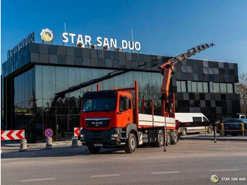 Camion plateau MAN TGS 35.400
