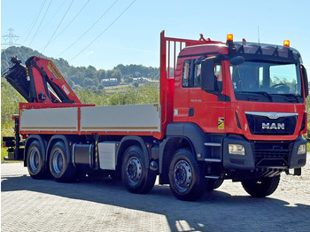 Camion plateau, Camion grue MAN TGS 35.400* PK 26002 - EH D + FUNK /8x4: photos 4