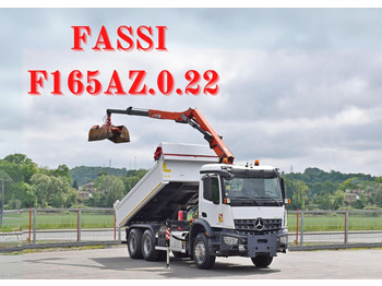 Mercedes-Benz AROCS 2635* FASSI F165AZ.0.22 + FUNK * 6x4 - crédit-bail Mercedes-Benz AROCS 2635* FASSI F165AZ.0.22 + FUNK * 6x4: photos 1