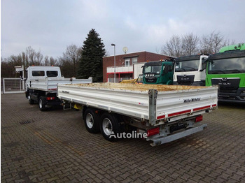 Camion benne Mercedes-Benz Atego 1223 - 3 way tipper+semi-trailer: photos 4