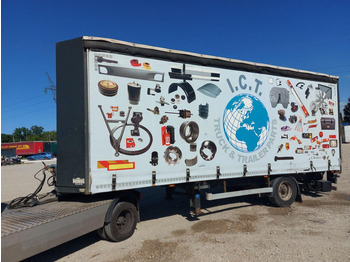 Semi-remorque rideaux coulissants