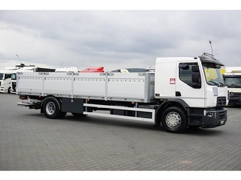 Camion plateau Renault D 280 / ACC / E 6 / BURTOWY + WINDA / ŁAD. 9953 KG / PEŁNY ADR: photos 4
