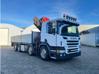 Camion plateau SCANIA P 450