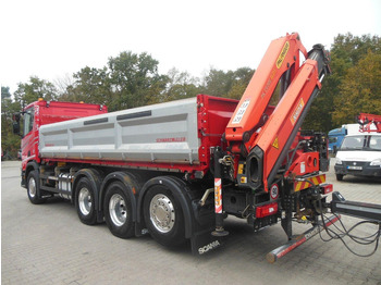 Scania R 580 8X4 + PALFINGER PK 19.001 crane - crédit-bail Scania R 580 8X4 + PALFINGER PK 19.001 crane: photos 3 Scania R 580 8X4 + PALFINGER PK 19.001 crane - crédit-bail Scania R 580 8X4 + PALFINGER PK 19.001 crane: photos 3