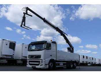 Camion plateau, Camion grue Volvo FM 460: photos 4