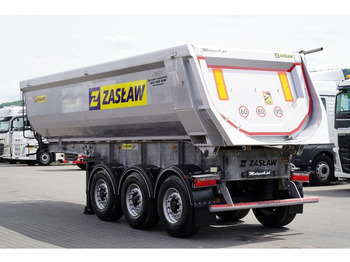 Semi-remorque benne ZASŁAW WYWROTKA 26 m3 / STALOWA / HP / OŚ PODNOSZONA / RYNNA / 2017: photos 5 Semi-remorque benne ZASŁAW WYWROTKA 26 m3 / STALOWA / HP / OŚ PODNOSZONA / RYNNA / 2017: photos 5