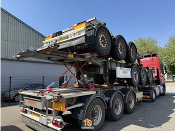 Semi-remorque porte-conteneur/ Caisse mobile VAN HOOL 20'/30'