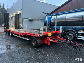 Remorque porte-engin surbaissée