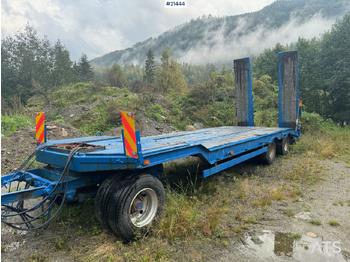 Remorque porte-engin surbaissée