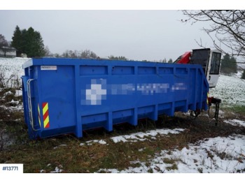 Grue auxiliaire, Benne ampliroll Palfinger Epsilon K110 L97: photos 1