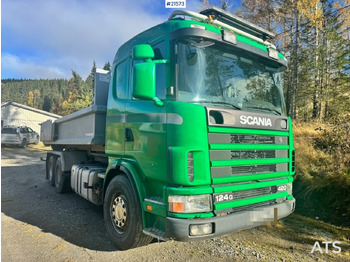 Camion ampliroll SCANIA 124