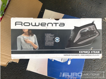 Matériel de chantier Pallet of Toaster (2 of), Steam Iron, Aluminium Express Coffee Maker, Milk Frother, Mini Doorbell , Hand Blender: photos 5