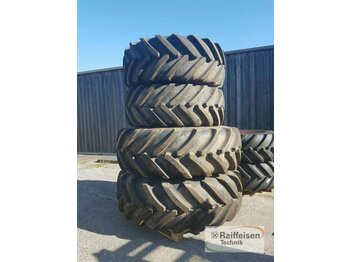 Pneu pour Machine agricole neuf Michelin IF 650/65R34 + IF 710/75R42 AxioBib: photos 1