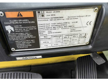Chariot élévateur électrique Hyster J2.5XN: photos 4