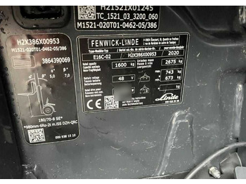 Chariot élévateur électrique Linde E16C-02: photos 4 Chariot élévateur électrique Linde E16C-02: photos 4