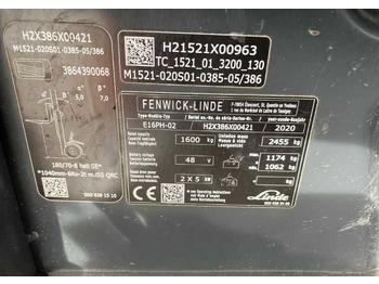 Linde E16PH-02 - crédit-bail Linde E16PH-02: photos 4