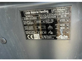 Chariot élévateur électrique Linde E30H-01/600: photos 4