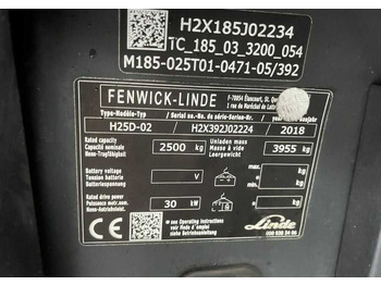 Chariot élévateur diesel Linde H25D-02: photos 4 Chariot élévateur diesel Linde H25D-02: photos 4