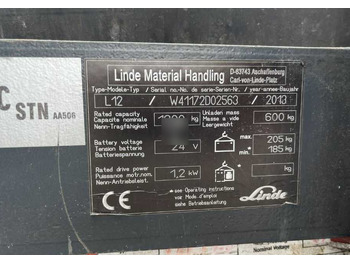 Linde L12i - crédit-bail Linde L12i: photos 4