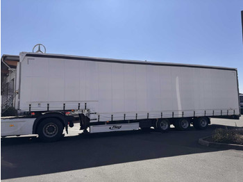 Semi-remorque surbaissé Fliegl SDS 350 Schiebeplane+Verdeck XL SAF 20.900Km: photos 4 Semi-remorque surbaissé Fliegl SDS 350 Schiebeplane+Verdeck XL SAF 20.900Km: photos 4