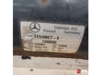 Essieu et pièces pour Camion Mercedes-Benz Occ opleggeras TE5/8NC7-9 Mercedes: photos 5 Essieu et pièces pour Camion Mercedes-Benz Occ opleggeras TE5/8NC7-9 Mercedes: photos 5